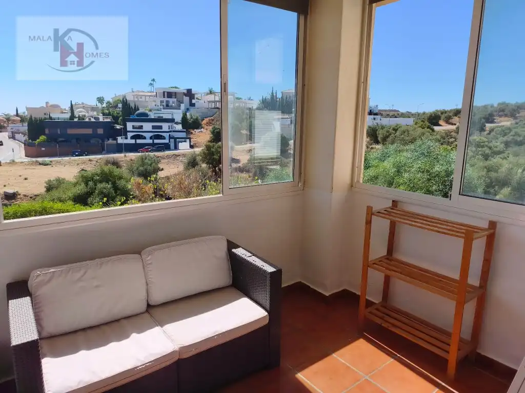Terraza de Apartamento en venta en Mijas con Jardín privado y Piscina comunitaria