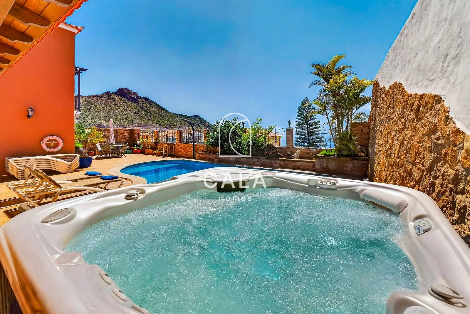 Piscina de Casa adosada en venta en Adeje con Jardín privado, Terraza y Trastero