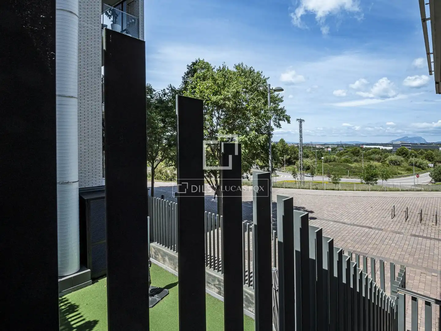 Terrasse von Wohnung zum Verkauf in Sant Cugat del Vallès mit Klimaanlage, Terrasse und Schwimmbad
