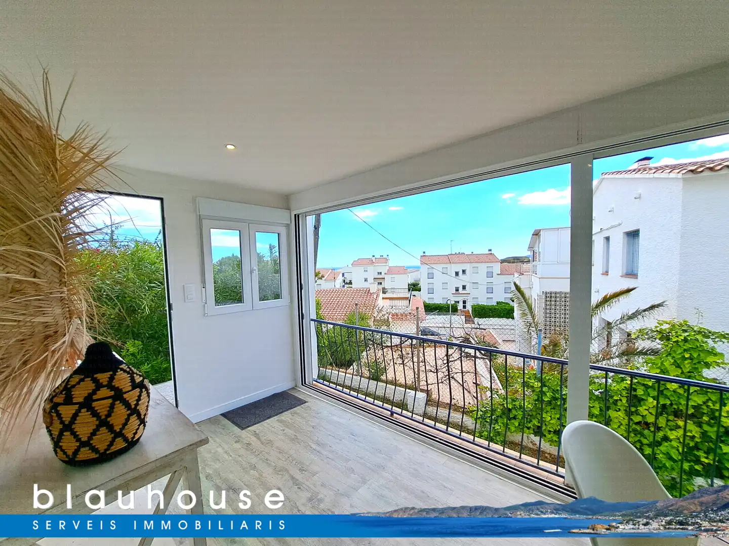 Terrassa de Casa adosada en venda en Llançà amb Jardí privat, Parquet i Terrassa