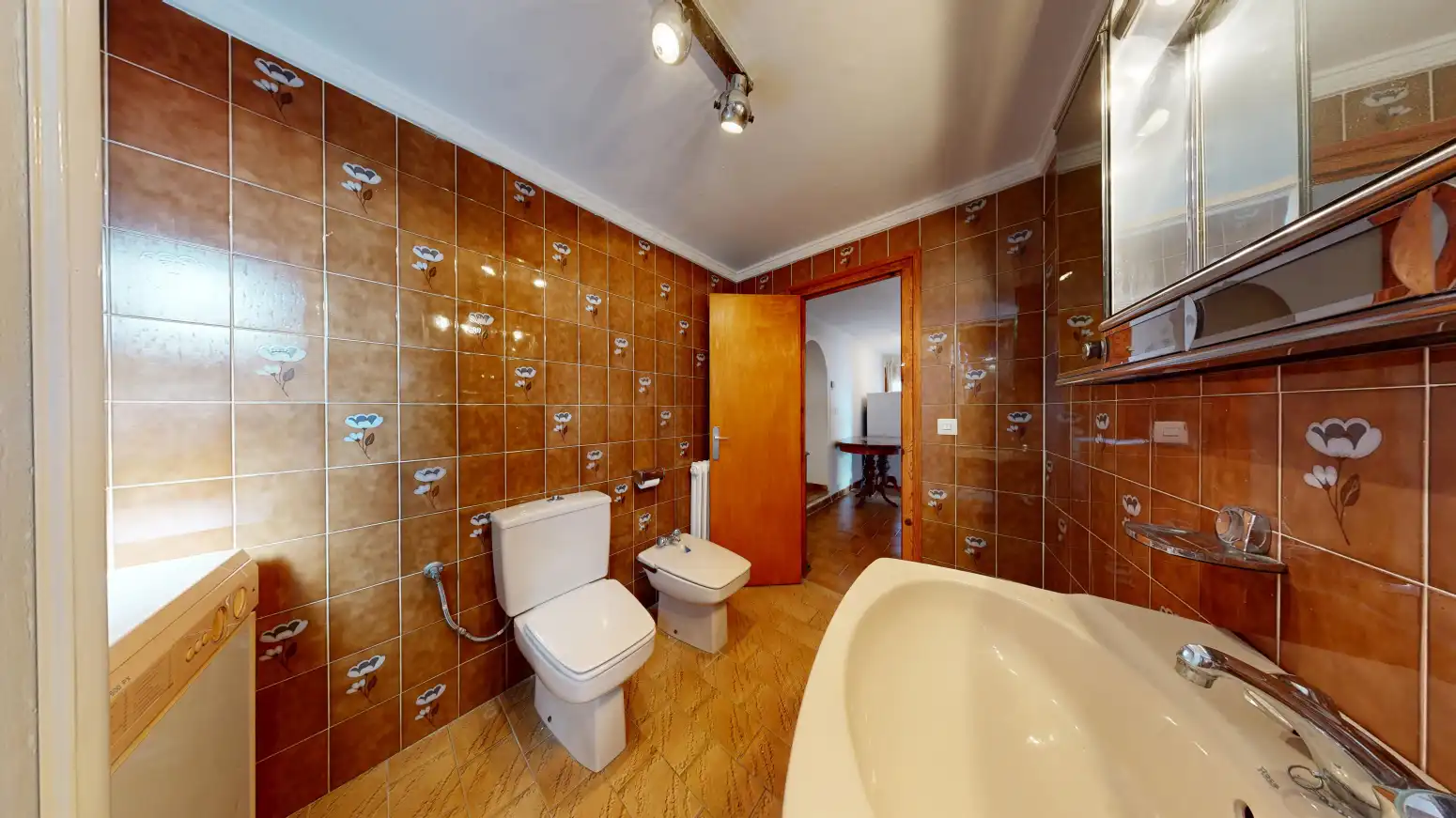 Baño de Casa o chalet en venta en Ujué / Uxue con Calefacción, Parquet y Terraza