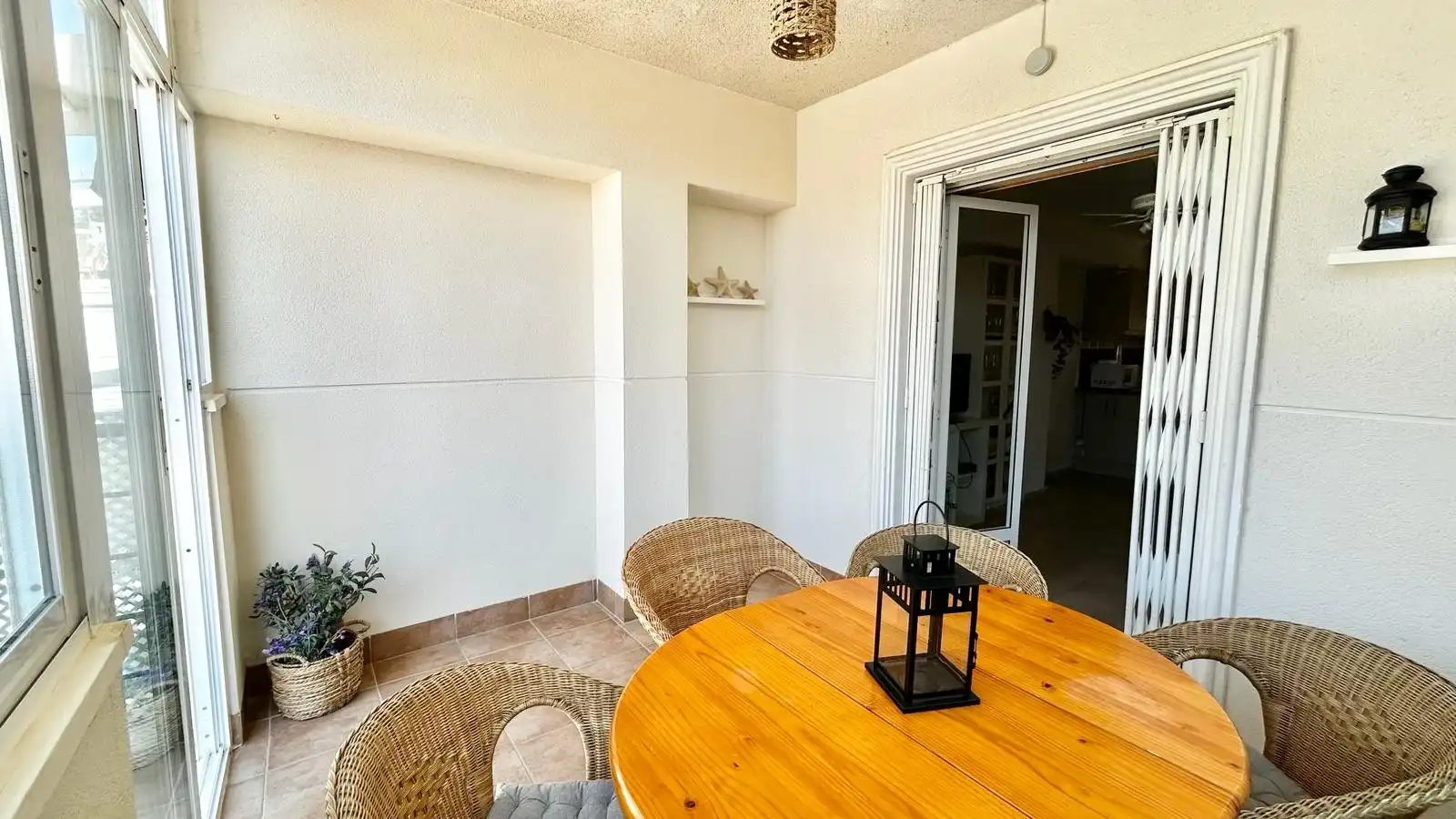 Comedor de Planta baja de alquiler en Pilar de la Horadada con Aire acondicionado, Terraza y Piscina