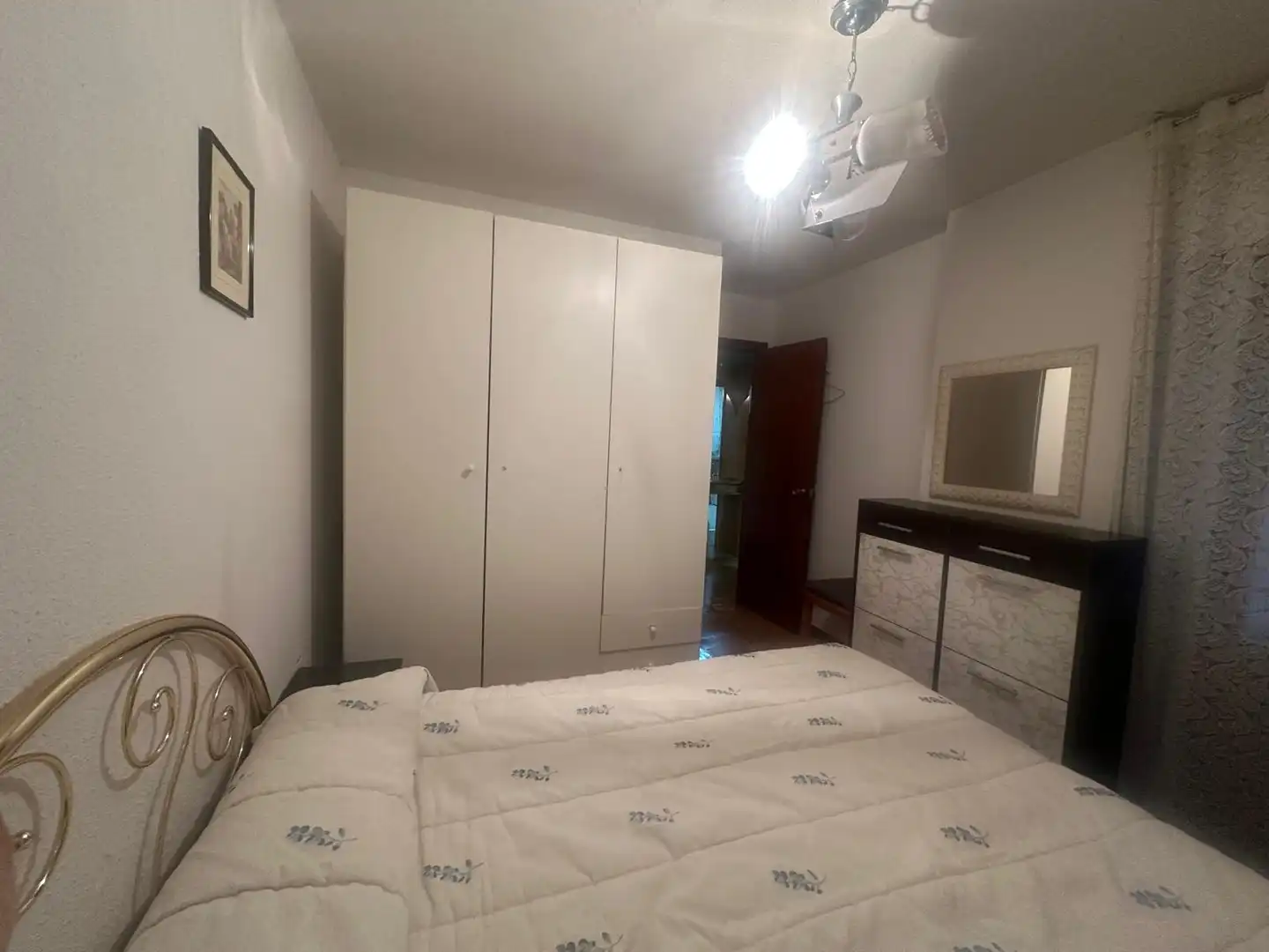 Bedroom of Flat for sale in Madrid  with Heating, Terrace and Furnished