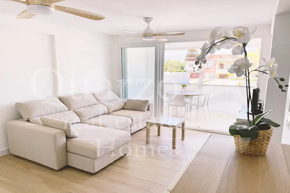 Wohnzimmer von Wohnungen zum Verkauf in Dénia mit Klimaanlage und Möbliert