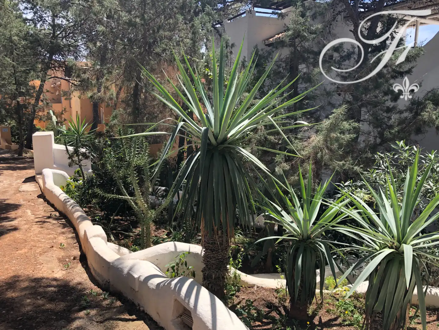 Jardín de Apartamento en venta en Sant Josep de sa Talaia con Aire acondicionado, Calefacción y Amueblado