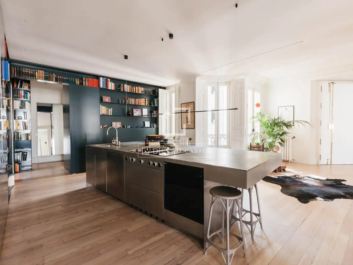 Cocina de Piso de alquiler en Salamanca con Aire acondicionado, Amueblado y Balcón