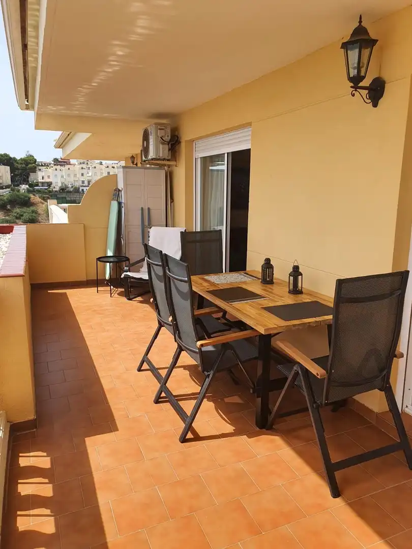 Terrassa de Apartament de lloguer en Fuengirola amb Aire condicionat, Calefacció i Terrassa