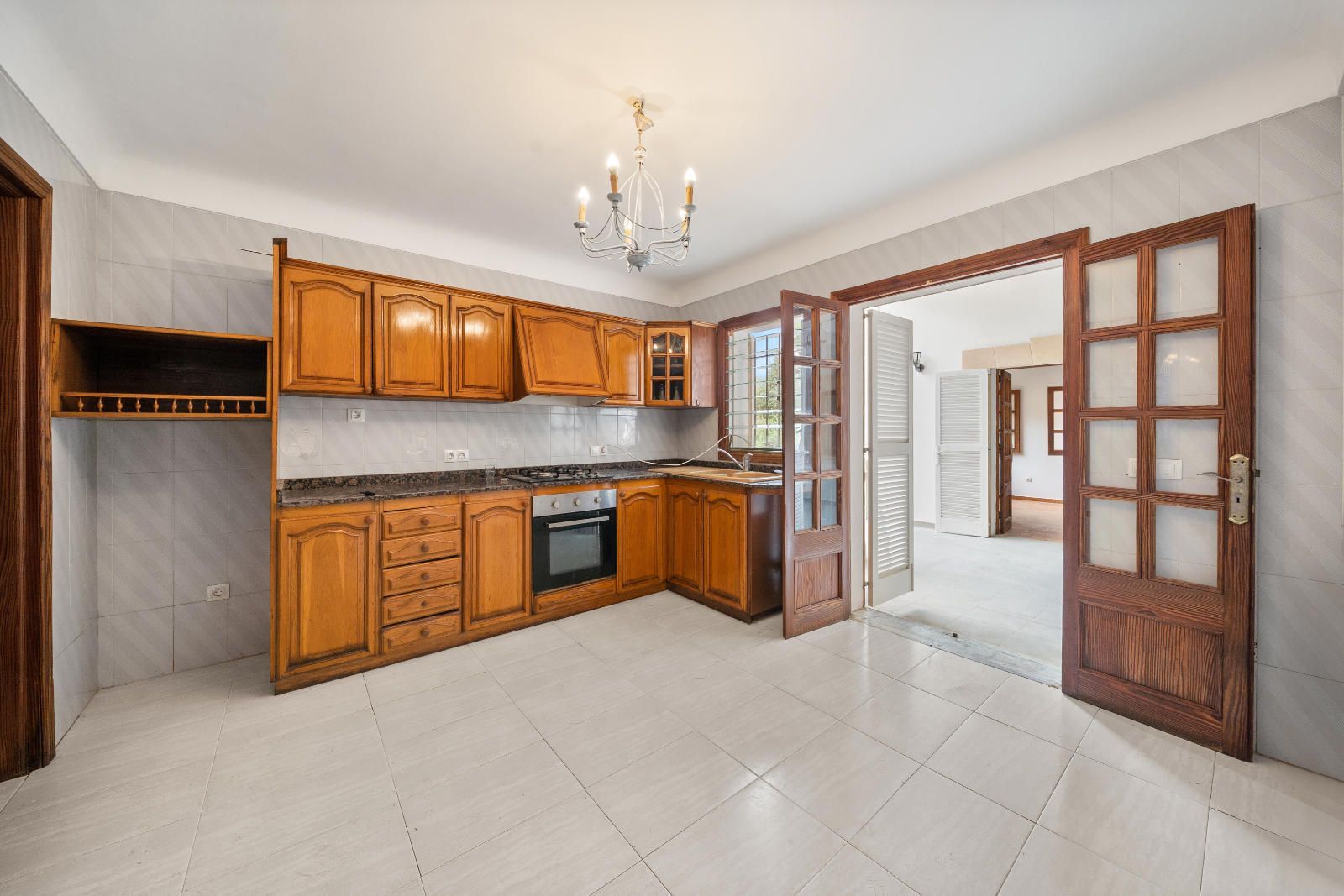 Cocina de Casa o chalet en venta en Alcúdia con Aire acondicionado, Calefacción y Jardín privado