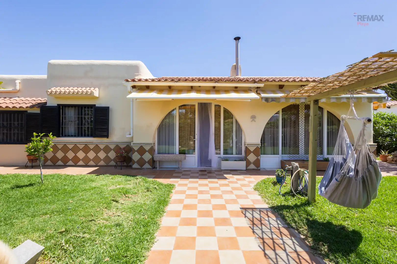 Exterior view of Houses for sale in Vera  with Air Conditioner, Private garden and Terrace