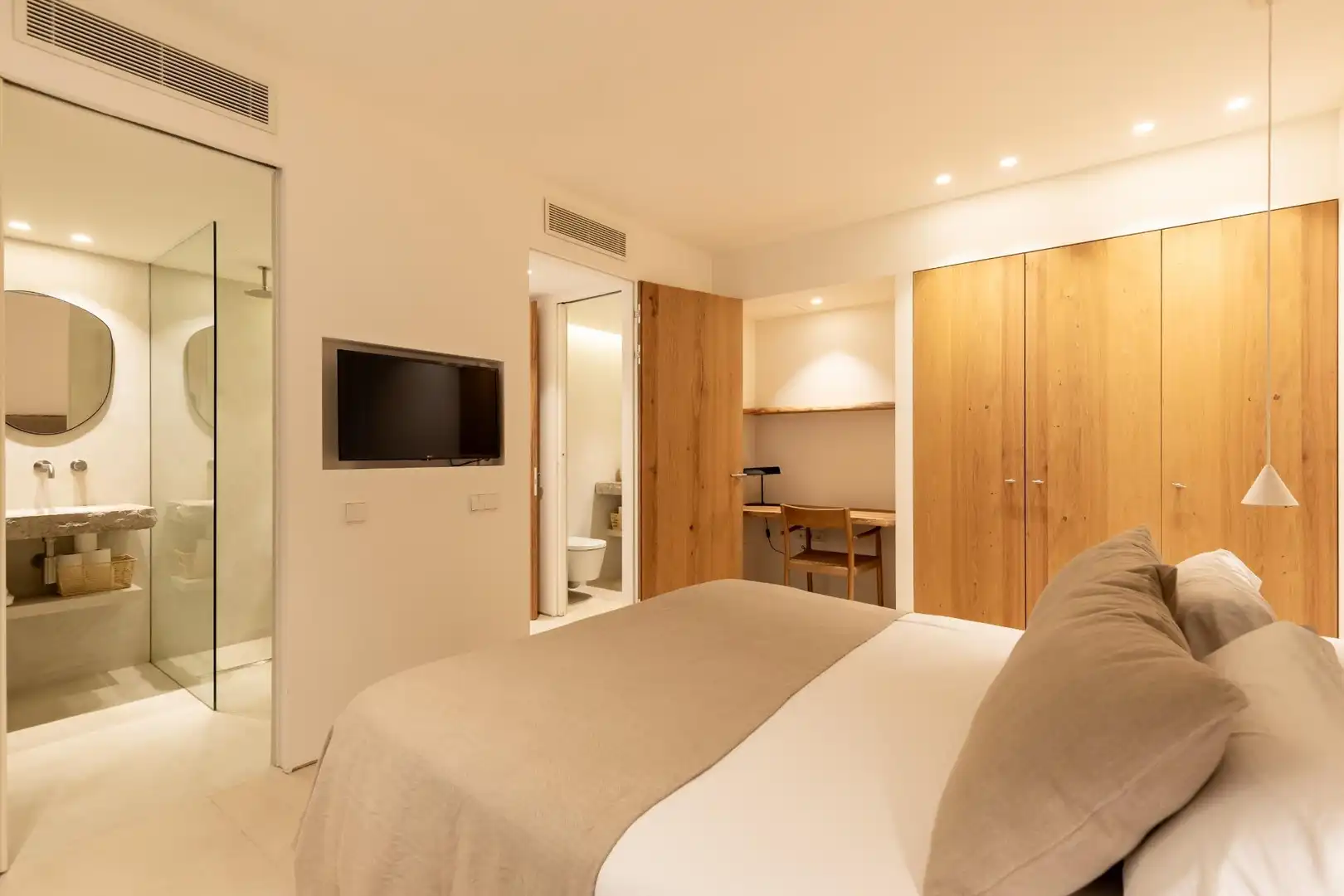 Habitación de Casa o chalet en venta en Búger con Aire acondicionado, Calefacción y Jardín privado