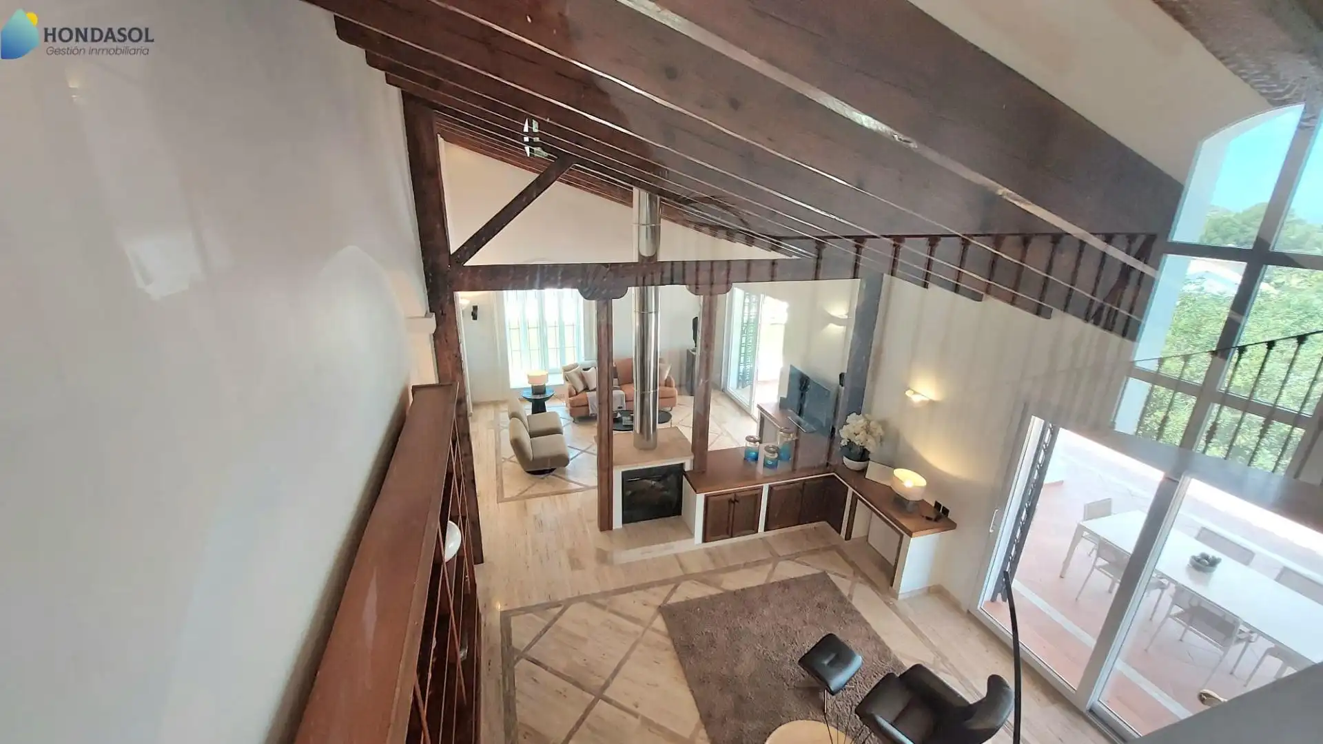 Sala d'estar de Casa o xalet en venda en Cartagena amb Aire condicionat, Jardí privat i Terrassa