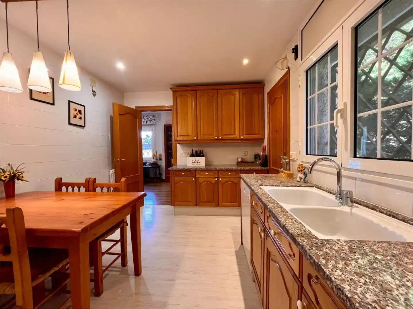 Cocina de Casa o chalet en venta en Begues con Aire acondicionado, Piscina y Balcón