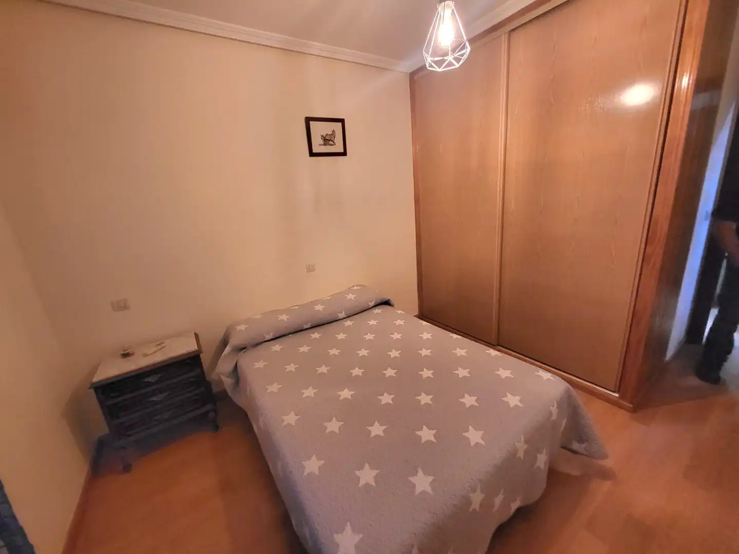 Schlafzimmer von Einfamilien-Reihenhaus zur Miete in Cáceres mit Terrasse und Möbliert