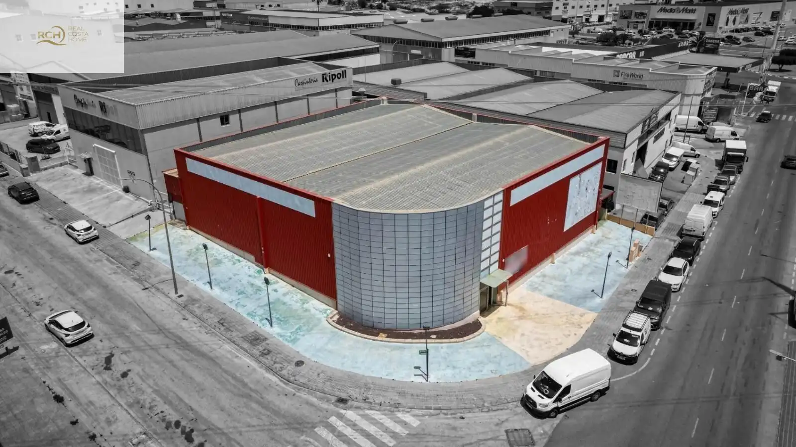 Vista exterior de Local en venta en Finestrat