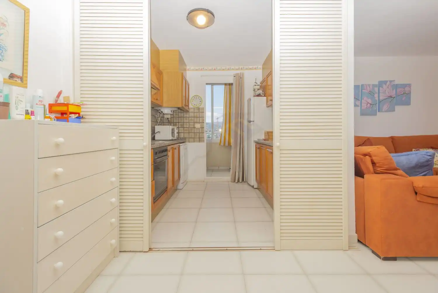 Cocina de Apartamento en venta en Calpe / Calp con Terraza y Piscina comunitaria