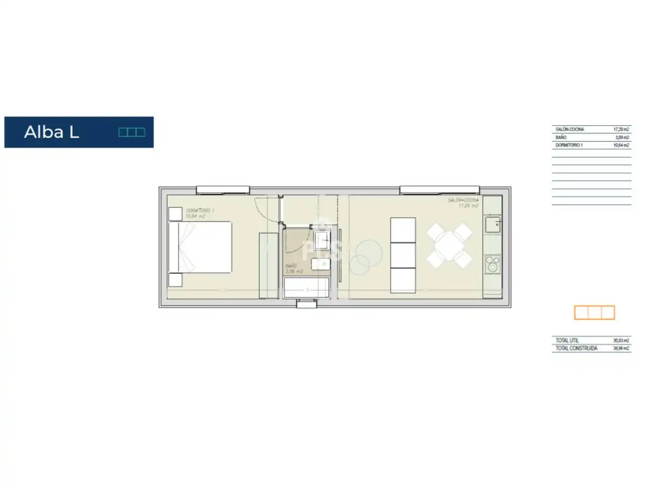 Casa a schiera in vendita a Calle Modelo Alba L S/N, imagen 11