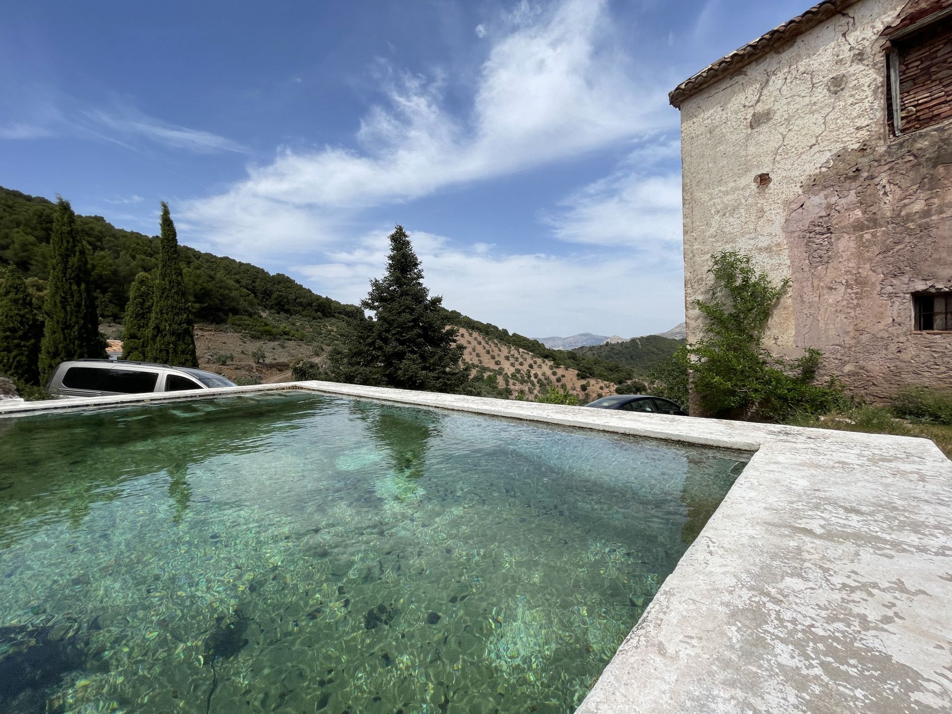 Swimming pool of House or chalet for sale in El Burgo  with Private garden, Terrace and Storage room