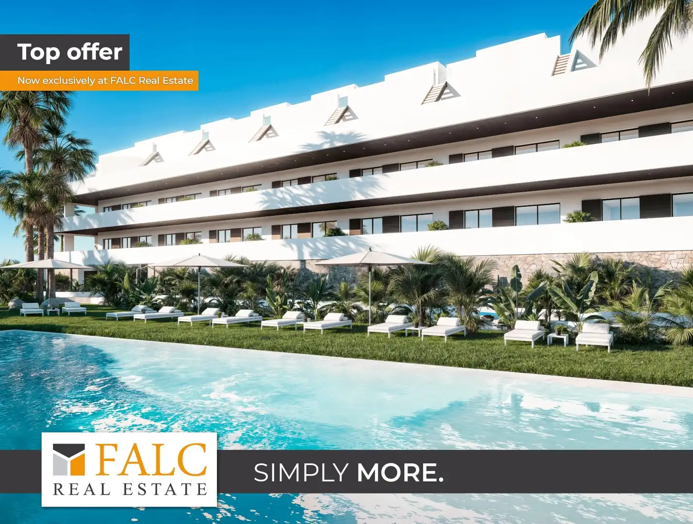 Appartement compact avec piscine à vendre à Balcón de Finestrat - Terra Marina