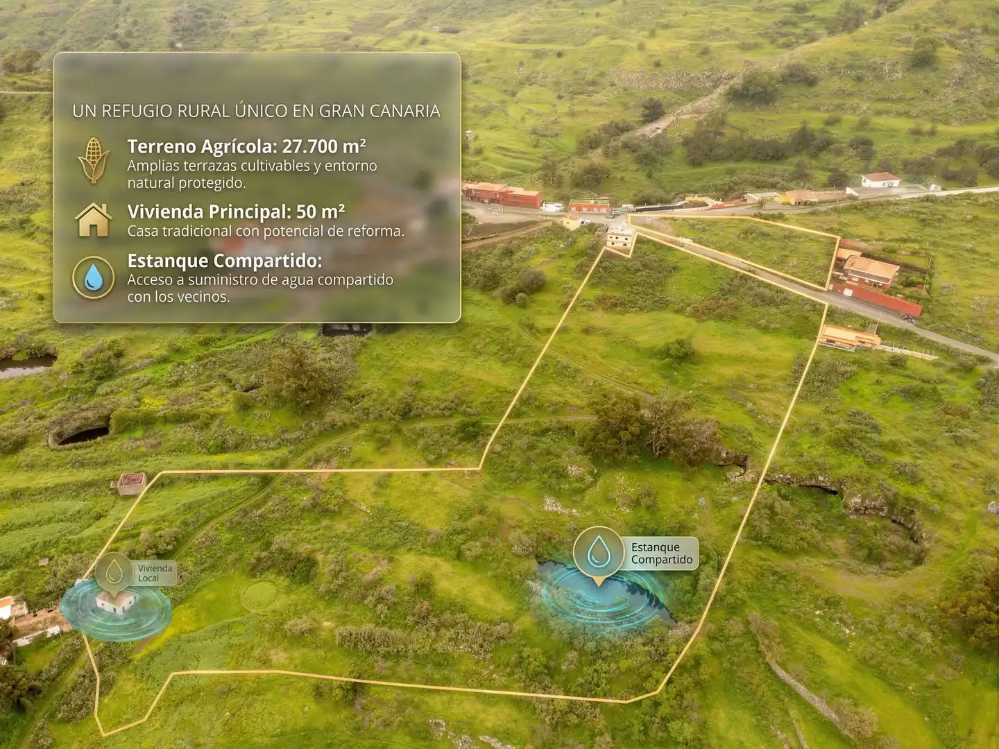 Finca rústica en venda en Santa Brígida amb Jardí privat i Terrassa