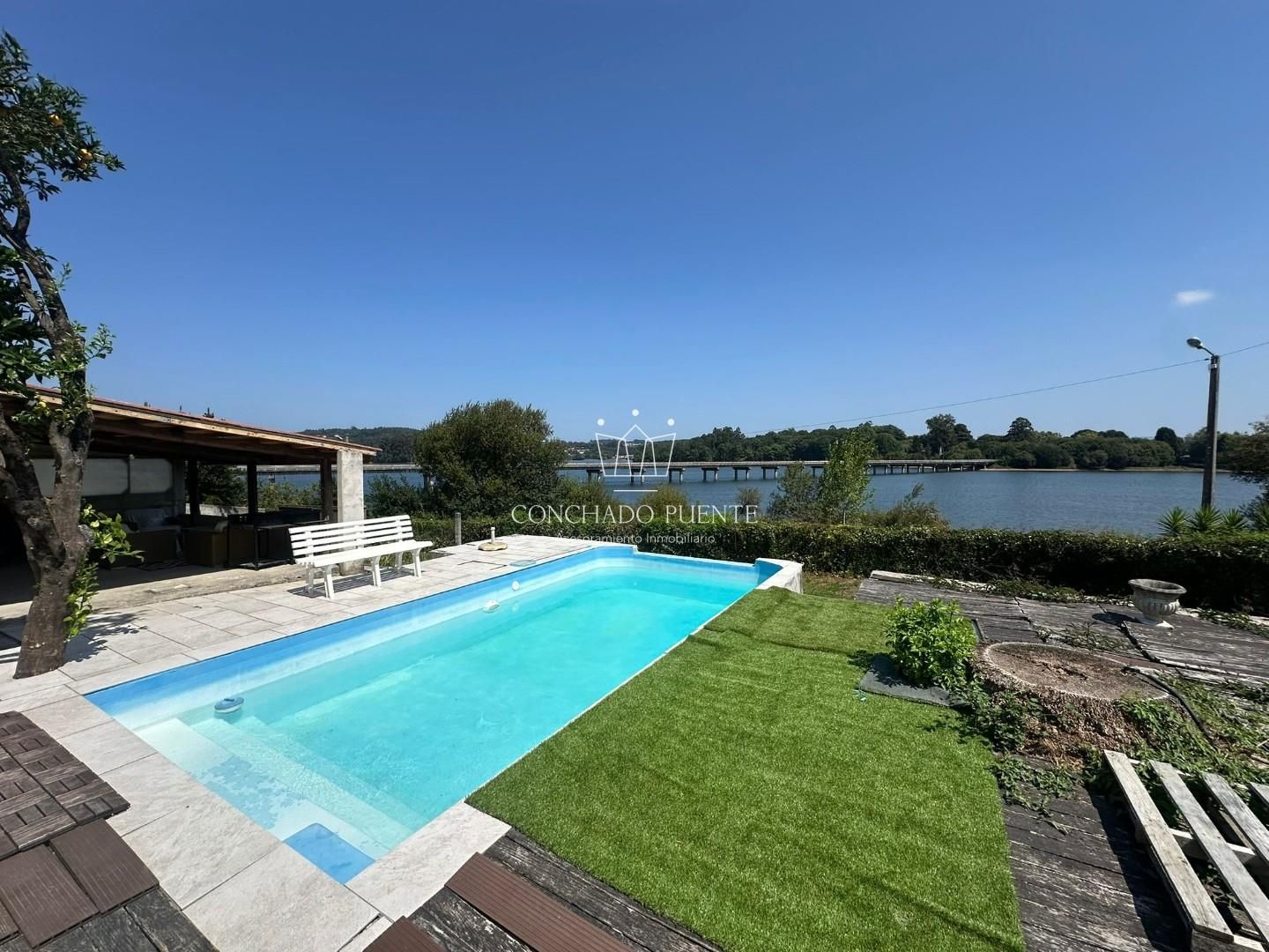 Swimming pool of House or chalet for sale in Cambre   with Private garden