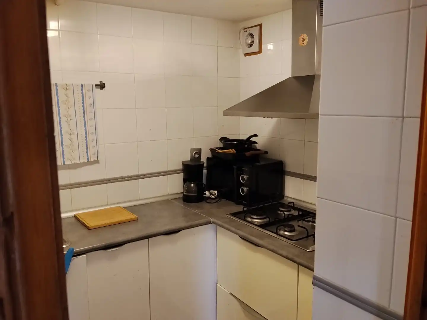 Küche von Haus oder Chalet zum Verkauf in Sant Cugat del Vallès mit Klimaanlage, Terrasse und Balkon