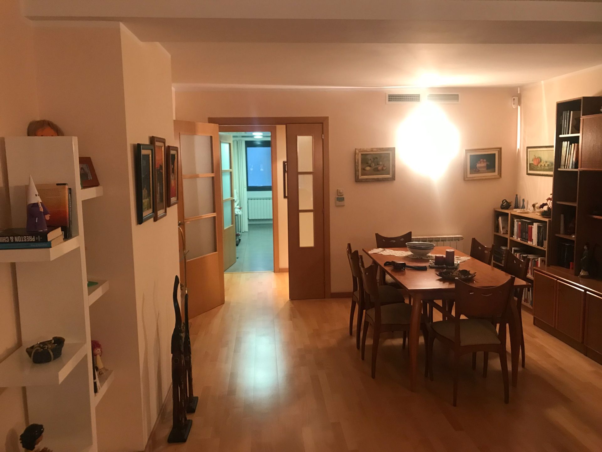 Dining room of Flat to rent in Cornellà de Llobregat  with Air Conditioner, Heating and Terrace