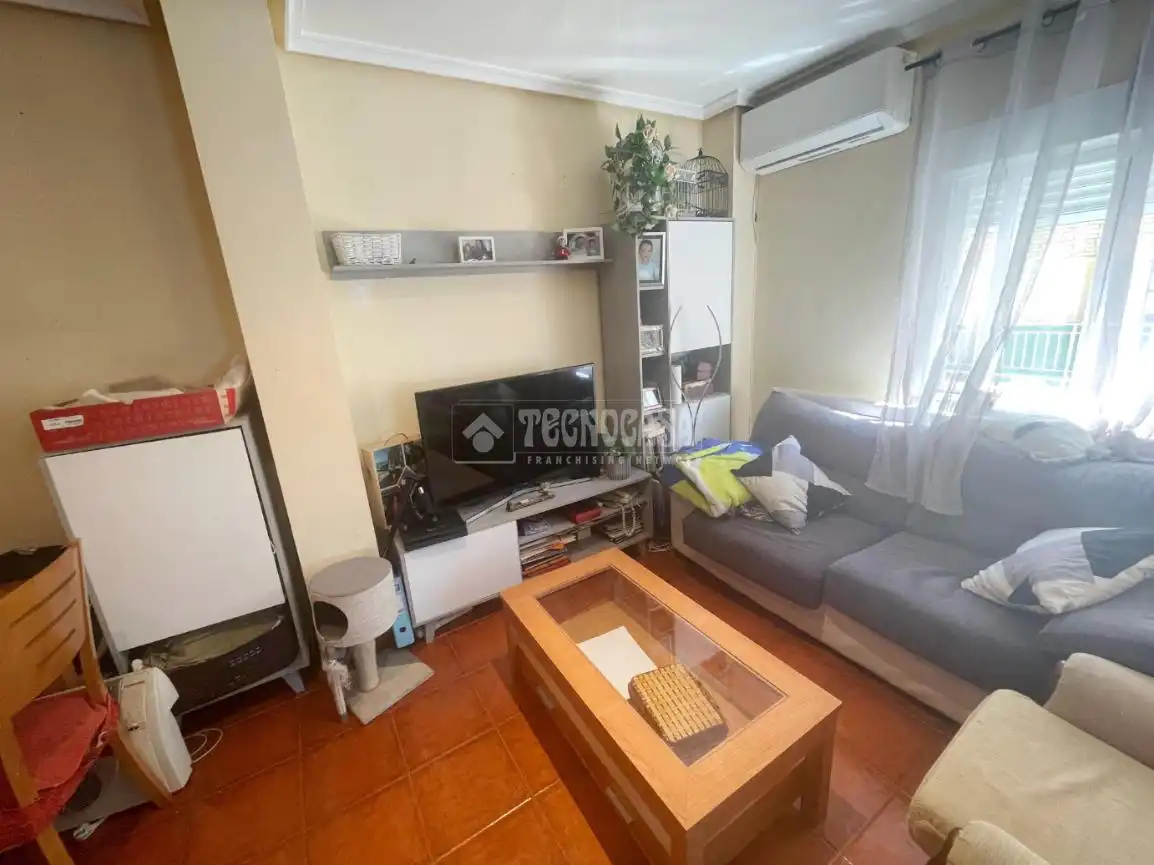 Wohnzimmer von Wohnung zum Verkauf in Madrid mit Klimaanlage, Heizung und Terrasse