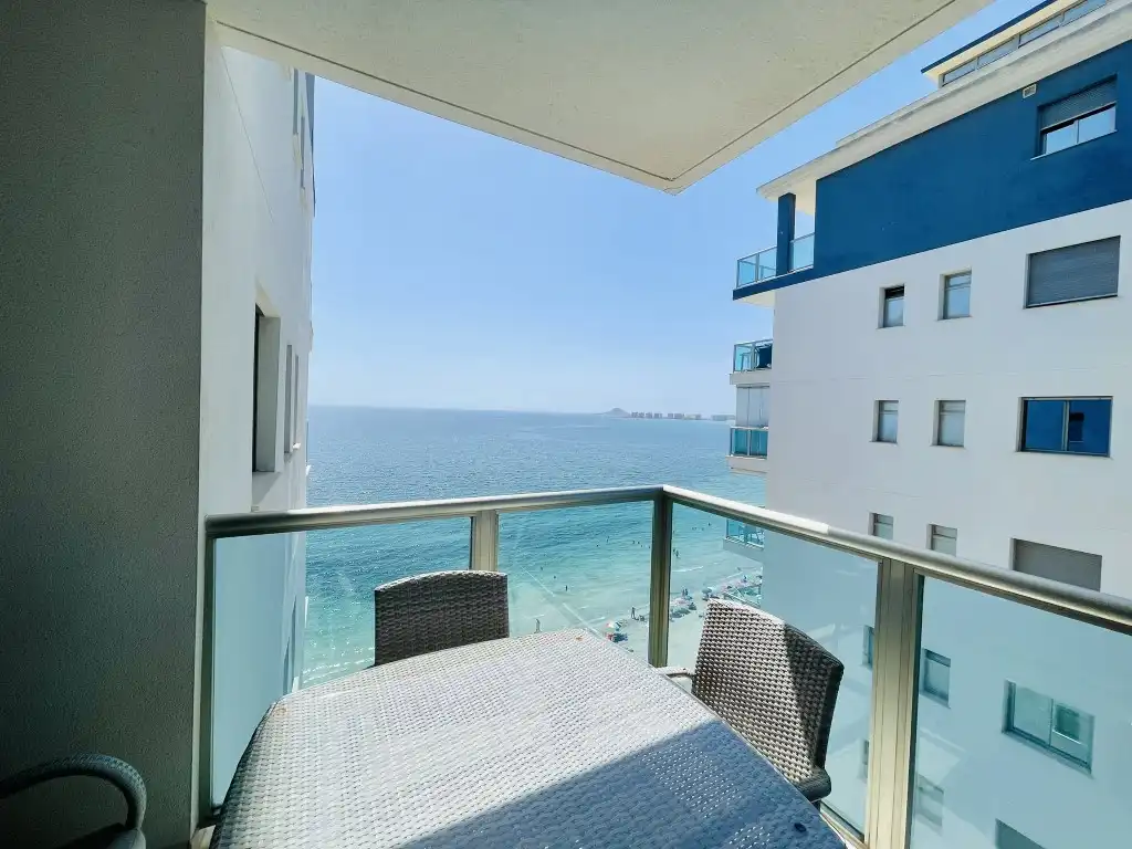 Terrassa de Dúplex en venda en La Manga del Mar Menor amb Aire condicionat, Calefacció i Jardí privat