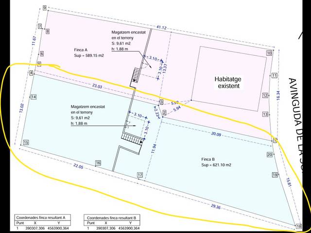 Terreno residencial en Venta en Avinguda de Somella, 50 en Fondo Somella