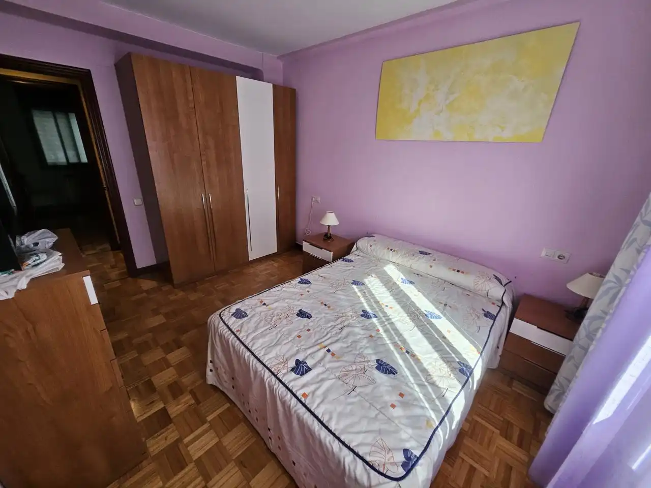Habitación de Piso en venta en Burlada / Burlata con Calefacción, Parquet y Balcón