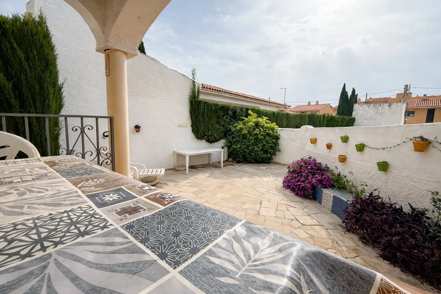 Terraza de Apartamento en venta en Mont-roig del Camp con Aire acondicionado, Calefacción y Jardín privado