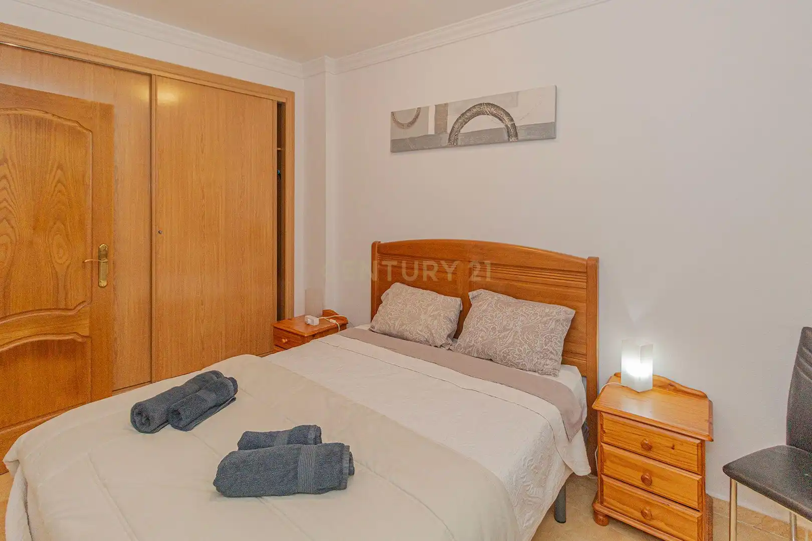 Habitación de Apartamento en venta en Calpe / Calp con Aire acondicionado, Trastero y Piscina comunitaria