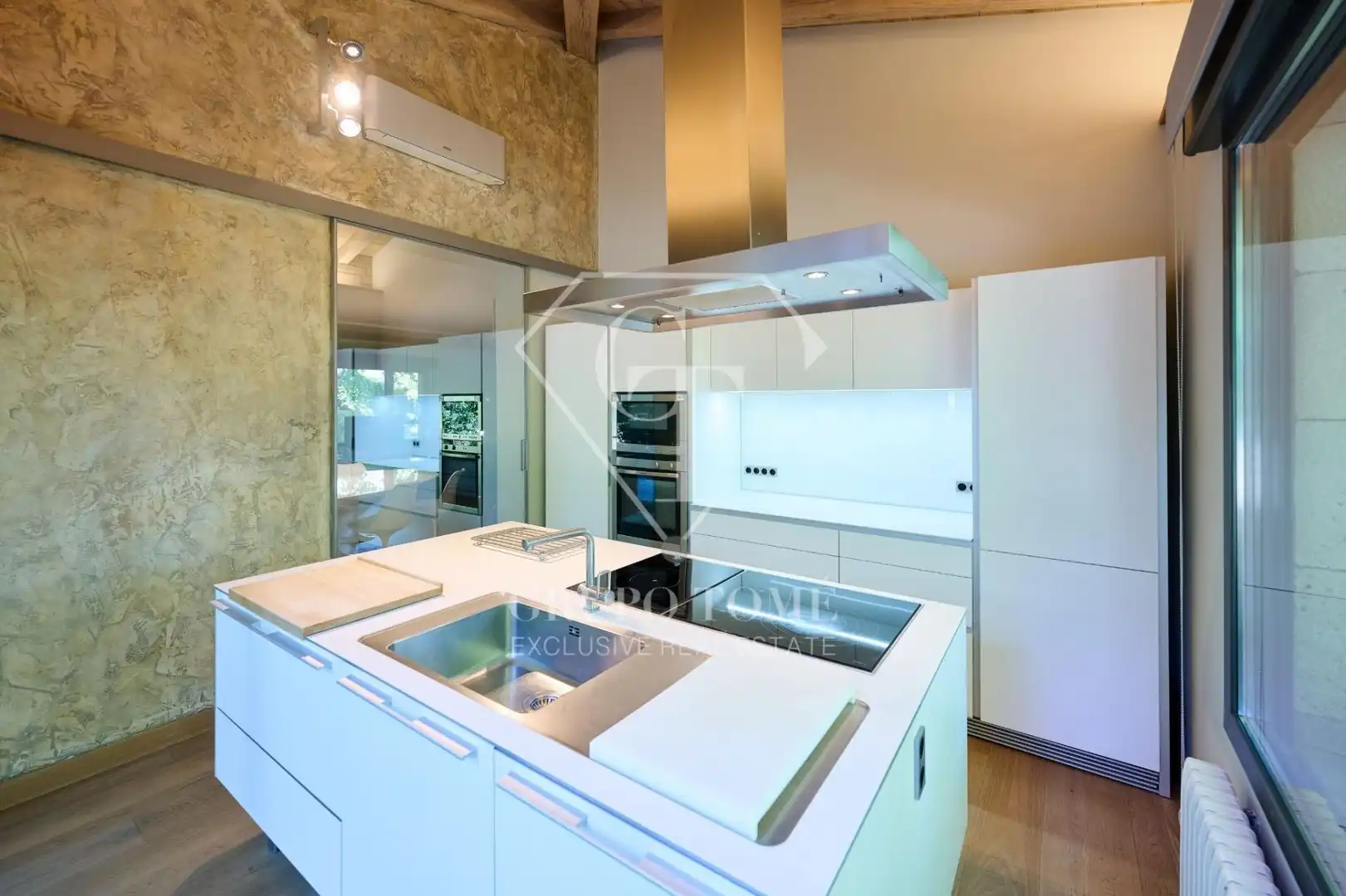 Cocina de Casa o chalet en venta en Ayegui / Aiegi con Aire acondicionado, Calefacción y Jardín privado