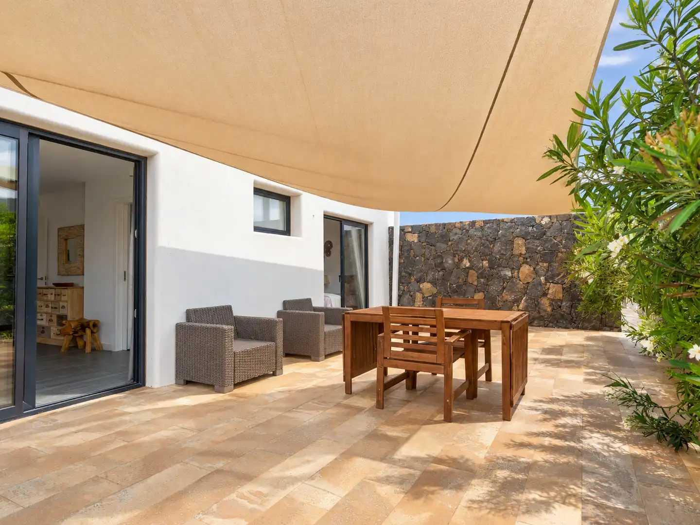 Terraza de Casa o chalet en venta en La Oliva con Jardín privado, Terraza y Trastero