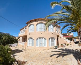 Exterior view of House or chalet for sale in Calpe / Calp  with Air Conditioner, Heating and Private garden