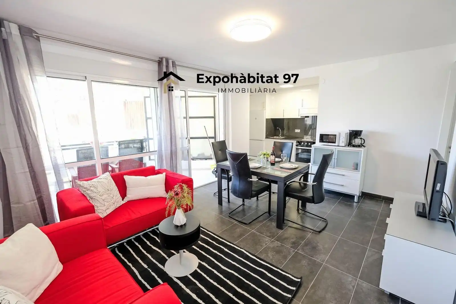 Sala d'estar de Apartament en venda en Salou amb Moblat