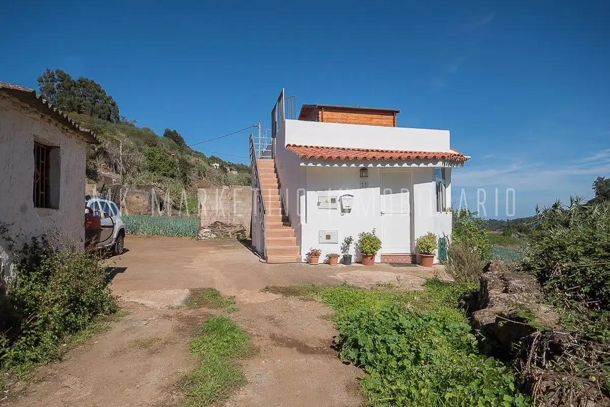 Vista exterior de Casa o chalet en venta en Moya (Las Palmas) con Jardín privado, Terraza y Trastero