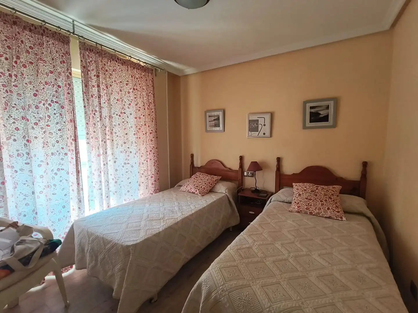 Bedroom of Flat for rent in Benidorm  with Air Conditioner, Terrace and Furnished