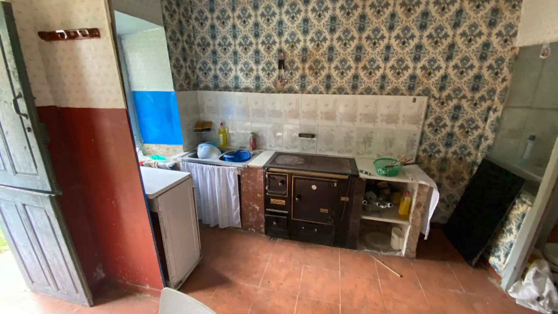 Cuina de Casa o xalet en venda en Langreo amb Moblat