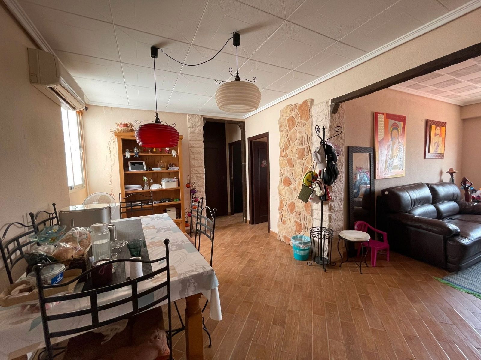Dining room of Flat for sale in El Puig de Santa Maria  with Air Conditioner