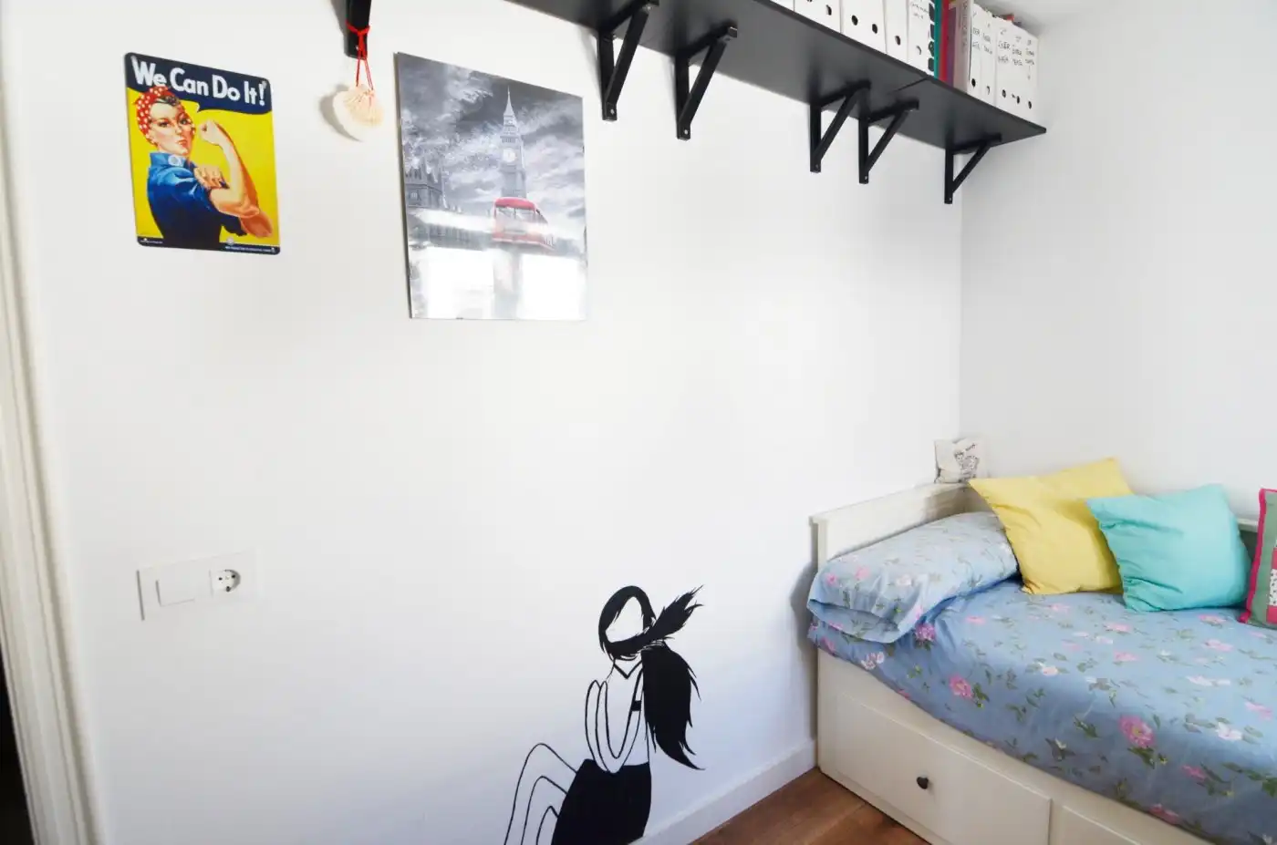 Schlafzimmer von Dachboden zum Verkauf in Salamanca mit Klimaanlage, Heizung und Terrasse