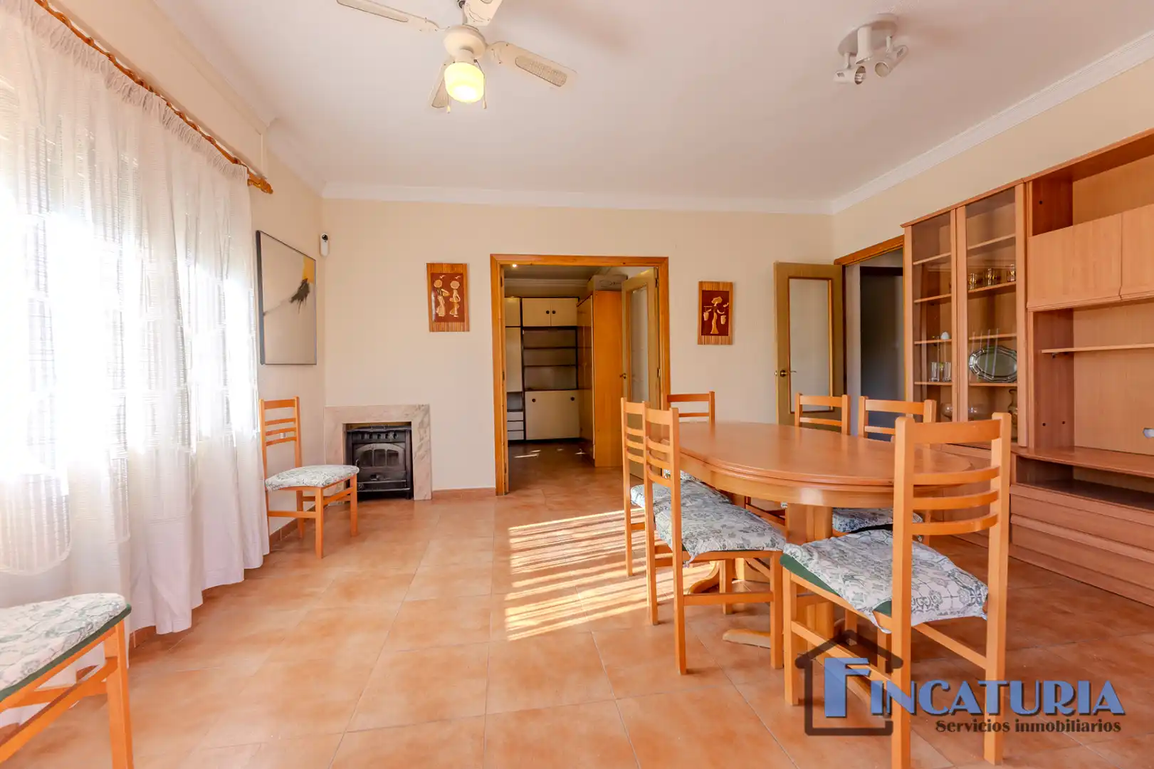 Comedor de Casa o chalet en venta en Riba-roja de Túria con Aire acondicionado, Jardín privado y Terraza