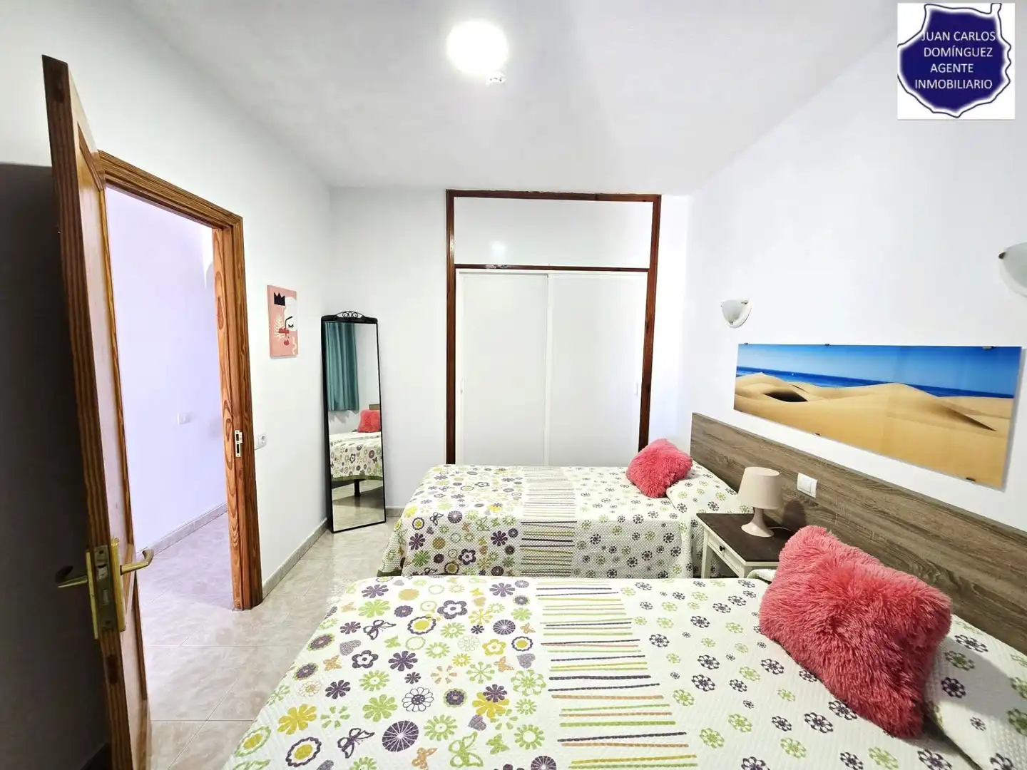 Bedroom of Apartments for rent in San Bartolomé de Tirajana  with Terrace, Furnished and Community pool