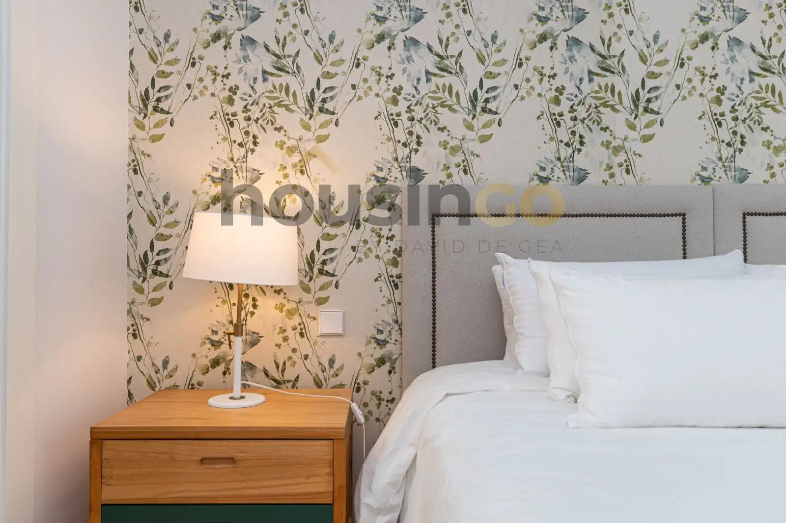 Schlafzimmer von Wohnung zur Miete in Madrid mit Klimaanlage, Heizung und Abstellraum