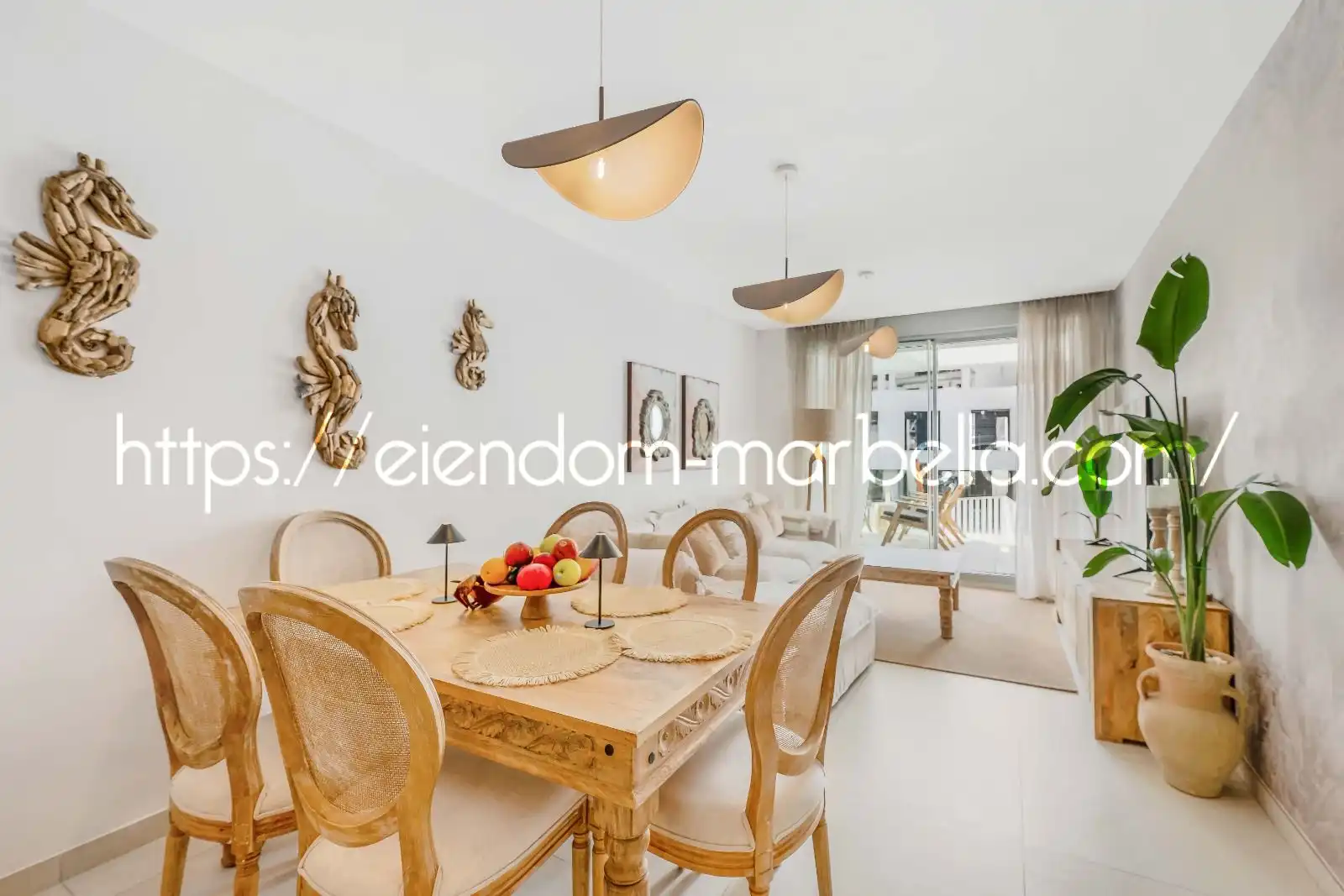 Comedor de Apartamento en venta en Marbella con Aire acondicionado, Terraza y Amueblado
