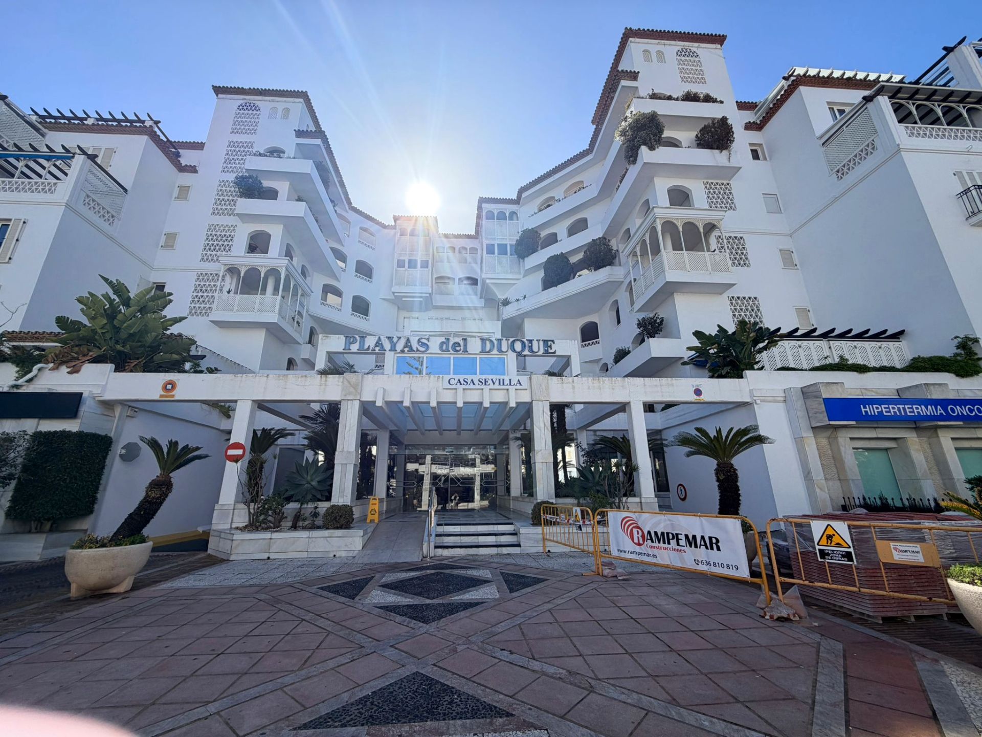 Exterior view of Flat for rent in Marbella  with Air Conditioner, Terrace and Storage room