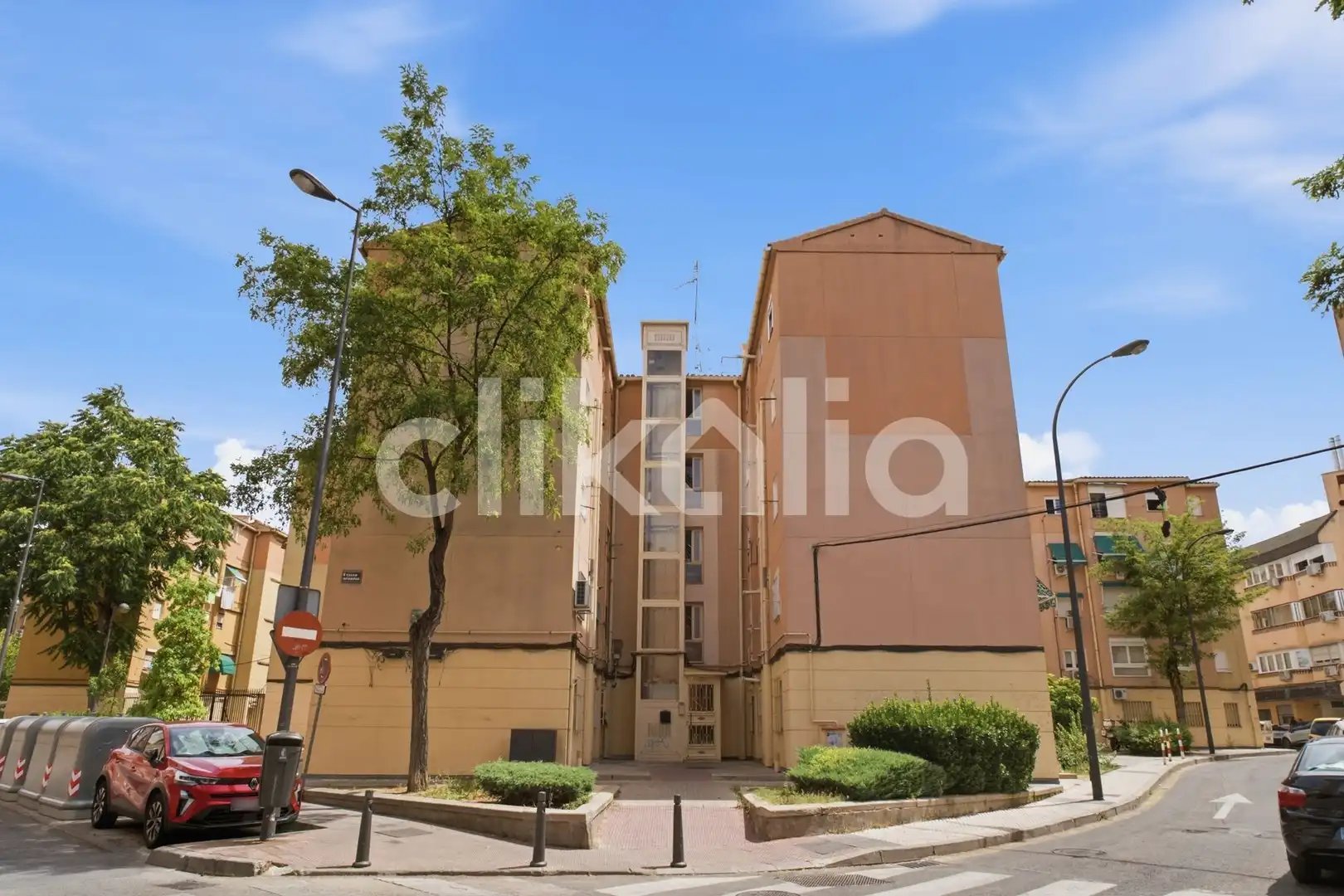 Vista exterior de Pis de lloguer en Getafe amb Calefacció i Terrassa