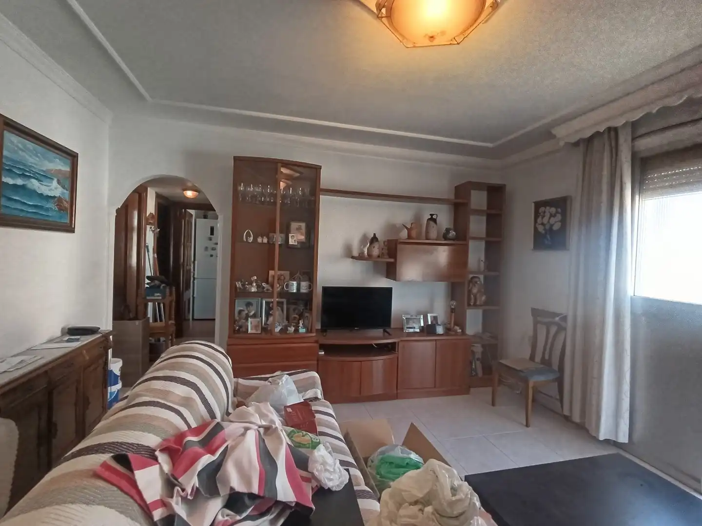 Sala de estar de Piso en venta en Málaga con Terraza y Trastero