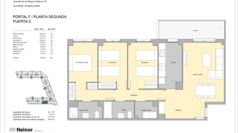 Photo 2 from new construction home in Flat for sale in   Avenida Reyes Católicos, 101, Alovera, Guadalajara