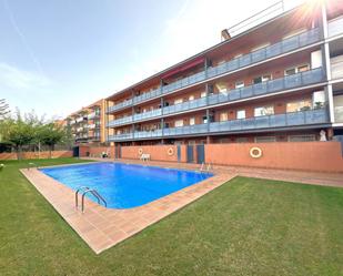 Swimming pool of Attic for sale in Vilassar de Mar  with Air Conditioner, Heating and Private garden